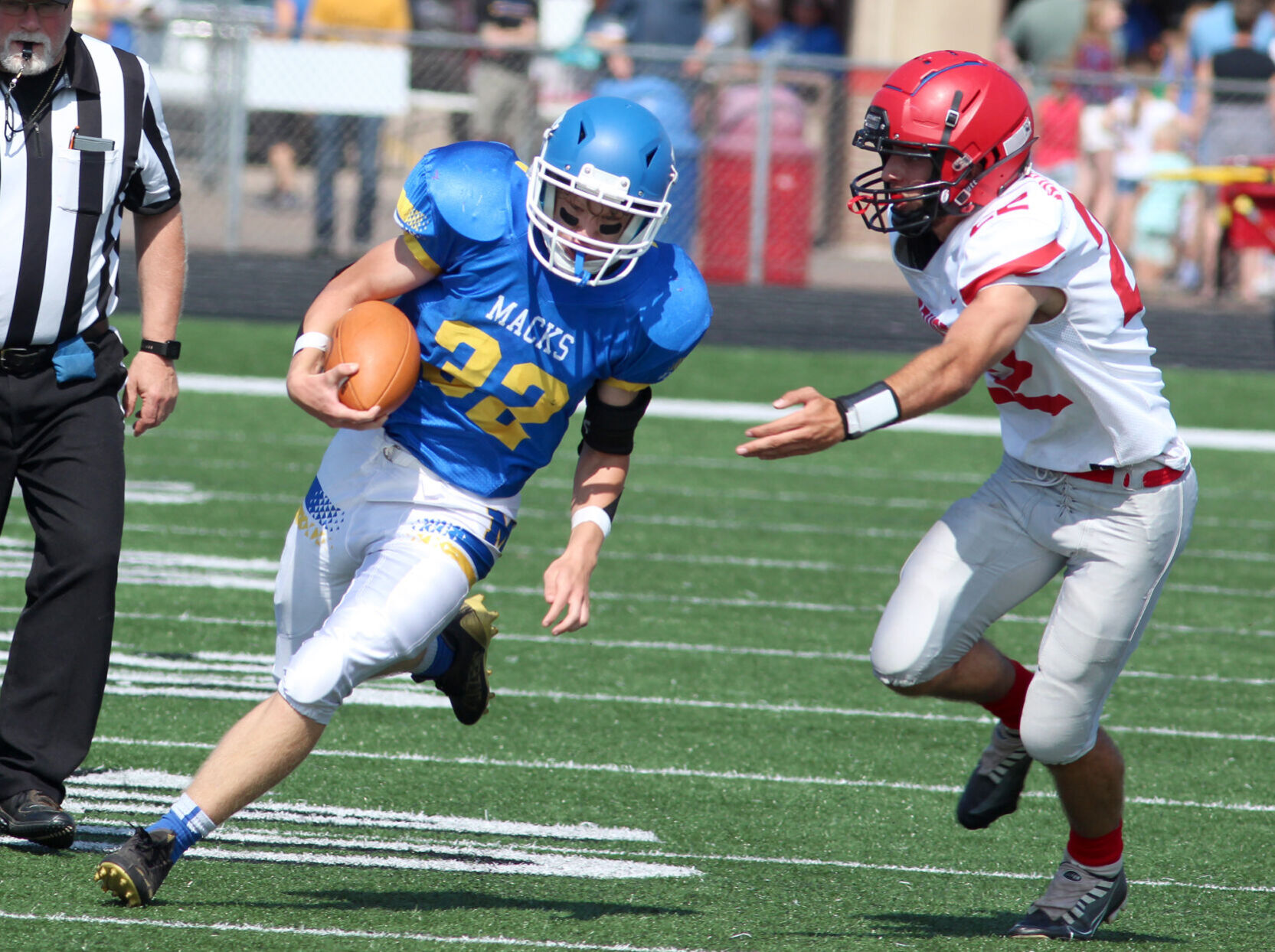 Bruce at McDonell football 9-17-22